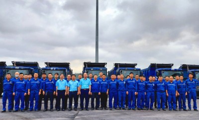 Phân xưởng Vận tải ô tô số 2 sôi nổi thi đua lao động sản xuất, chào mừng ngày thành lập Công ty