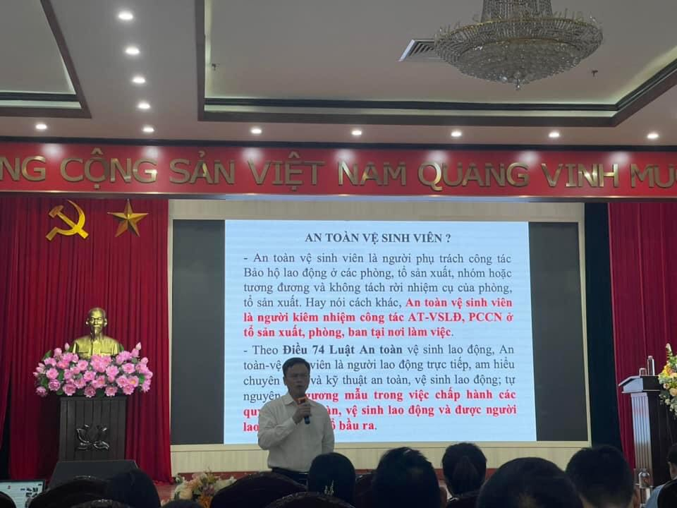 Đ/c Nguyễn Kim Cẩn - Phó Ban An toàn TKV 
