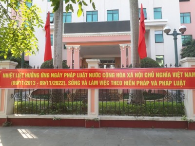 Tuyển Than Hòn Gai hưởng ứng ngày Pháp luật nước Cộng Hòa Xã Hội Chủ Nghĩa Việt Nam (09/11/2013 - 09/11/2022)