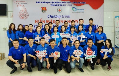 Đoàn Thanh niên Công ty tham gia hiến máu tình nguyện