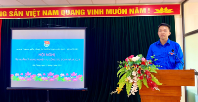 Đoàn Thanh niên Công ty Tuyển than Hòn Gai – Vinacomin năm 2024: Kết nối đoàn viên qua tập huấn và kiến tập thực tế