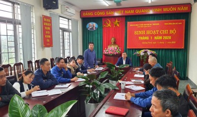 Chi bộ Phân xưởng Vận tải ô tô số 2 quán triệt các văn bản chỉ đạo về công tác tuyên truyền Đại hội XIV của Đảng