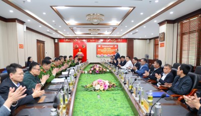 ông ty Tuyển than Hòn Gai - Vinacomin tổ chức hội nghị tổng kết Quy chế phối hợp ANTT năm 2025, triển khai nhiệm vụ năm 2026