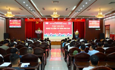 Toàn cảnh Hội nghị tập huấn nghiệp vụ công tác Đảng năm 2026